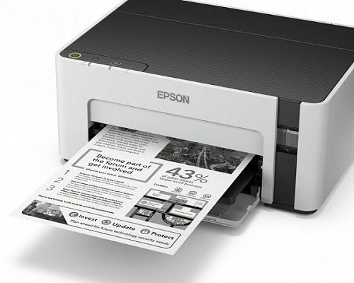Принтер EPSON M1100, с СНПЧ (C11CG95405)