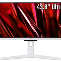 Монитор Acer Nitro XV431CPwmiiphx 43.8 IPS, 32:9, 3840x1080, 120Hz, 1ms, 350 nits, 178°/178°, HDMI, DP, Speakers, Audio out, FreeSync Premium, HDR 400 (UM.MX1EE.P01)