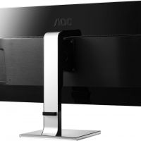 Монитор AOC U2777PQU 27 AOC U2777PQU Black-Silver с поворотом экрана (IPS, LED, 3840x2160, 4 ms, 178°/178°, 350 cd/m, 80M:1, +DVI, +HDMI, +MHL, +DisplayPort, +4xUSB, +MM)
