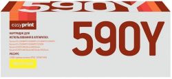 Лазерный картридж EasyPrint TK-590Y для принтеров Kyocera FS-C2026MFP, FS-C2126MFP, FS-C5250DN, ECOSYS M6026cdn, P6026cdn, желтый, 5000 страниц