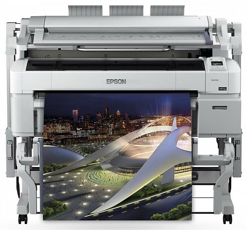 Плоттер EPSON SureColor SC-T5200 MFP HDD (C11CD67301A2) со стендом