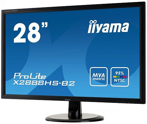Монитор ЖК IIYAMA ProLite X2888HS-B2 28, черный