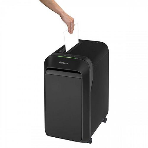 Уничтожитель бумаг FELLOWES PowerShred LX221 черный [FS-50504]
