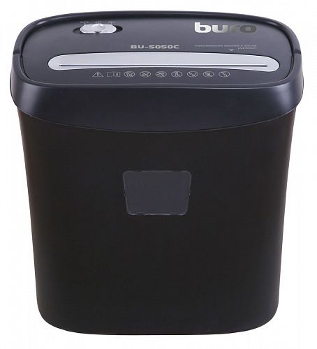 Уничтожитель бумаг BURO Home BU-S050C,  P-3,  5х35 мм [os050c]
