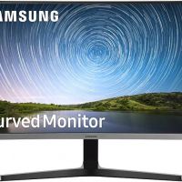 Монитор ЖК SAMSUNG C27R500FHI, 27 C27R500FHI VA изогнутый 16:9 1980x1080 4ms 3000:1 300cd 178/178 D-Sub HDMI FreeSync 60Hz Darc Blue Grey