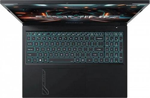 Ноутбук Gigabyte G6 Core i5 13500H 16Gb SSD512Gb NVIDIA GeForce RTX4050 6Gb 16 IPS FHD+ (1920x1200) Free DOS black WiFi BT Cam (MF-52KZ853SD)