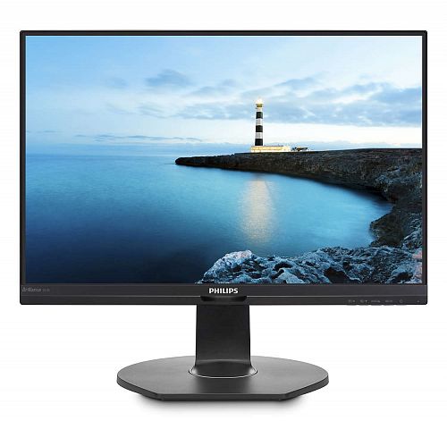 Монитор 23.8 PHILIPS 241B7QPJEB/00 Black с поворотом экрана (IPS, LED, 1920x1080, 5 ms, 178°/178°, 250 cd/m, 20M:1, +HDMI, +DisplayPort, +2xUSB, +MM)