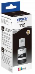 Чернила Epson EcoTank 112 Black для L6550/ L15150 оригинальные T06C14