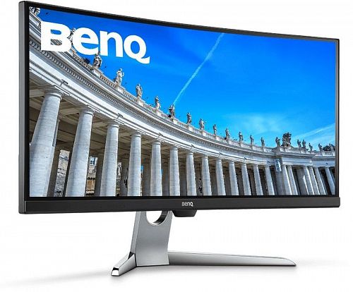 Монитор BenQ 9H.LGJLA.TSE 35 BenQ EX3501R Grey (VA, изогнутый, LED, 3440x1440, 4 ms, 178°/178°, 300 cd/m, 20M:1, +2xHDMI, +DisplayPort, +2xUSB, +USB-Type C, +регулировка по высоте)