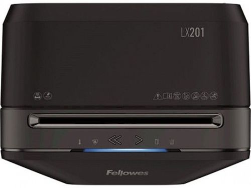 Уничтожитель бумаг FELLOWES PowerShred LX201 черный [FS-50500]