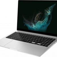 Ноутбук Samsung Galaxy Book 2 NP754 Core i5 1235U 16Gb SSD256Gb Intel Iris Xe graphics 15.6 IPS FHD (1920x1080) Windows 11 Professional silver WiFi BT Cam (NP754XED-KC4IT)