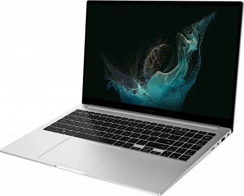Ноутбук Samsung Galaxy Book 2 NP754 Core i5 1235U 16Gb SSD256Gb Intel Iris Xe graphics 15.6 IPS FHD (1920x1080) Windows 11 Professional silver WiFi BT Cam (NP754XED-KC4IT)