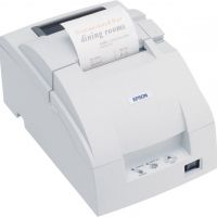 Чековый принтер EPSON TM-U220PD-002, матричный, белый (C31C518002)
