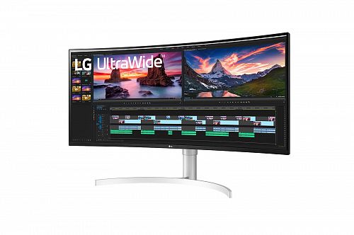 Монитор LG 38WN95C-W 38, белый [38WN95C-W.ARUZ]