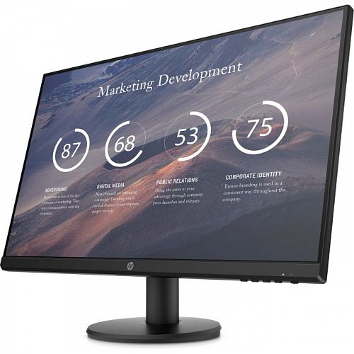 Монитор HP P27v G4 27,1920 x 1080,60 Гц,IPS,5 мс,1000:1,300 кд/м2,178/178,VGA,HDMI 1.4,(9TT20AA)