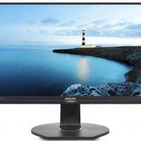 Монитор 24 PHILIPS 240B7QPJEB/00 Black с поворотом экрана (IPS, LED, 1920x1200, 5 ms, 178°/178°, 300 cd/m, 20M:1, +HDMI, +DisplayPort, +2xUSB, +MM)