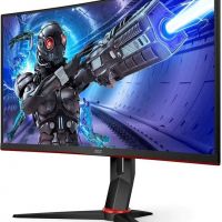 Монитор AOC C27G2ZE 27 C27G2ZE Black-Red (VA, изогнутый, 1920x1080, 240Hz, 0.5 ms, 178°/178°, 300 cd/m, 80M:1, +2xHDMI 2.0, +DisplayPort 1.2, FreeSync)