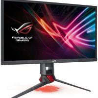 Монитор ASUS 90LM03Z0-B01A70 23.8 ASUS ROG STRIX XG248Q Black (LED, Wide, 1920x1080, 1ms, 170°/160°, 400 cd/m, 100,000,000:1, +DP, +2xНDMI, +MM, +3xUSB, )