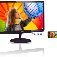 Монитор 23.6 PHILIPS 247E6QDAD/00 Black-Cherry (IPS-ADS, LED, 1920x1080, 5 ms, 178°/178°, 250 cd/m, 20M:1, +DVI, +HDMI-MHL, +MM)