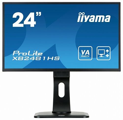 Монитор ЖК IIYAMA ProLite XB2481HS-B1 23.6, черный