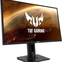 Монитор ASUS VG279QM 27 VG279QM черный 1920x1080, ProGaming, 1ms, 400cd/m, 100Mln:1, 178°/178°, 280Hz, HDR400, 2*HDMI, DP, G-SYNC, колонки, Tilt, Swivel, Pivot, HAS, VESA, Black