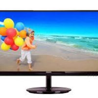 Монитор 23 PHILIPS 234E5QSB/00(01) Black-Cherry (IPS, LED, 1920x1080, 14 ms, 178°/178°, 250 cd/m, 20M:1, +DVI)