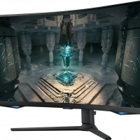 Монитор Samsung 32 LS32BG650EIX черный (LS32BG650EIXCI)