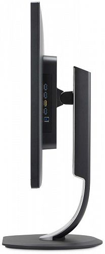 Монитор 32 PHILIPS 328P6AUBREB/00 Black с поворотом экрана (IPS, LED, 2560x1440, 4 ms, 178°/178°, 450 cd/m, 50M:1, +HDMI, +DisplayPort, +USB-Type C, +RJ45, +MM)