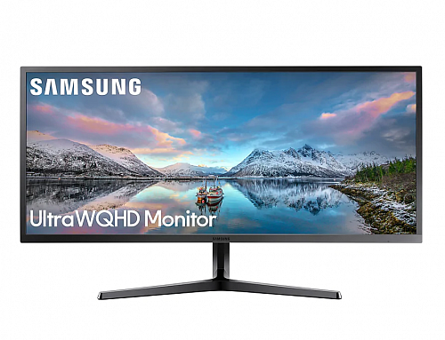Монитор SAMSUNG S34J550WQI 34, черный [ls34j550wqixci]