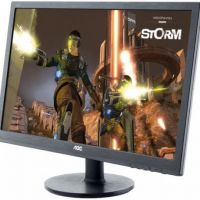 Монитор AOC G2460FQ 24 AOC G2460FQ Black (LED, 1920x1080, 144 Hz, 1 ms, 170°/160°, 350 cd/m, 80M:1, +DVI, +HDMI, +DisplayPort, +MM)
