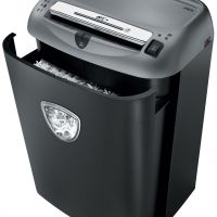 Fellowes FS-46750 Шредер Fellowes®  75Cs.  (12 листов) , 27 литра, 4х38мм (класс 4), SafeSense™, уничтожает: скобы/скрепки/карты/CD