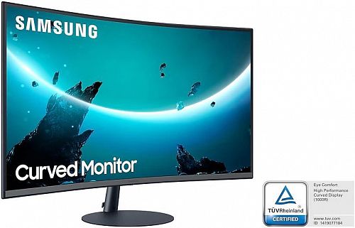 Монитор Samsung LC27T550FDIXCI LC27T550FDIXCI 27, черный [LC27T550FDIXCI]