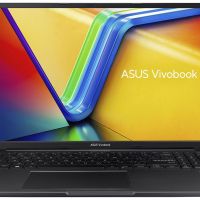 Ноутбук Asus VivoBook 16 M1605YA-MB341 Ryzen 7 5825U 16Gb SSD512Gb AMD Radeon 16 IPS WUXGA (1920x1200) noOS black WiFi BT Cam (90NB10R1-M00FM0)