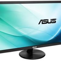 Монитор ASUS 90LM01K0-B05170 21.5 ASUS VP228HE Black (LED, Wide, 1920x1080, 1ms, 90°/65°, 200 cd/m, 100,000,000:1, +HDMI, +MM, )