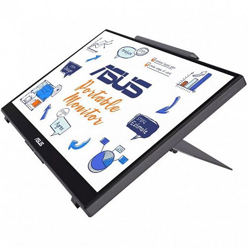 Монитор Asus 14 MB14AHD черный /IPS/ LED /1ms /16:9/ HDMI /матовая/ HAS /800:1 /400cd /170гр/170гр/ 1920x1080 FHD/ USB/ 3.37кг
