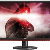 Монитор AOC G2460VQ6 24 AOC G2460VQ6 Black-Red (LED, 1920x1080, 1 ms, 170°/160°, 250 cd/m, 80M:1, +HDMI, +DisplayPort, +MM, FreeSync™)