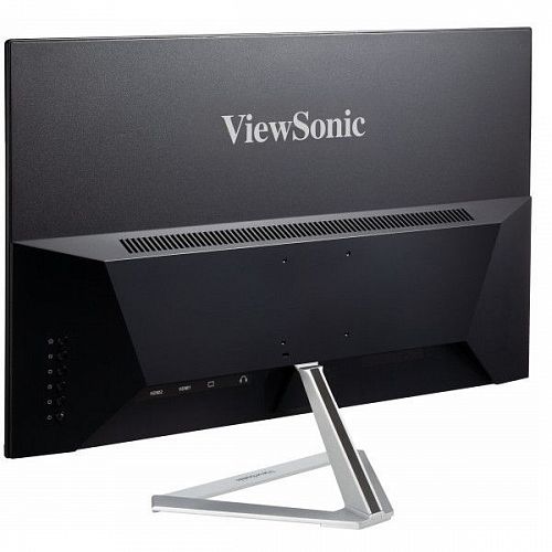 Монитор ViewSonic VX2776-SMH 27 VX2776-SMH IPS LED, 1920x1080, 250 cd/m2, 80Mln:1, 178°/178°, 4ms, D-Sub, 2*HDMI, 75Гц, колонки, Headphone Out, Frameless, Black