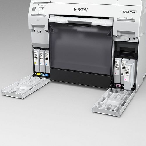 Принтер EPSON Surelab SL-D800, Минифотолаборатория, Тиражная печать фотографий (C11CH75301CX)