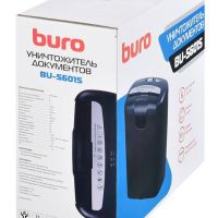 Уничтожитель бумаг BURO Home BU-S601S,  P-1,  6 мм [os601s]