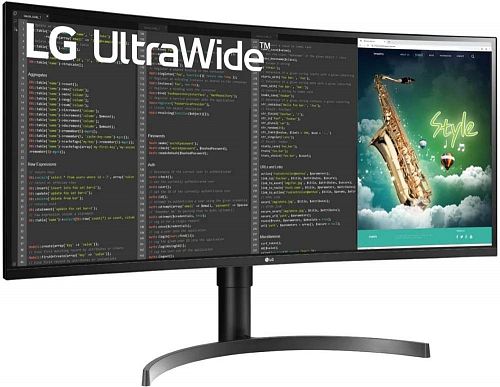Монитор LG 35WN65C-B 35, черный [35WN65C-B.ARUZ]