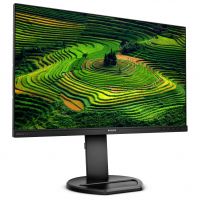 Монитор 23.8 PHILIPS 241B8QJEB/00 Black с поворотом экрана (IPS, 1920x1080, 5 ms, 178°/178°, 250 cd/m, 50M:1, +DVI, +HDMI 1.4, +DisplayPort 1.2, +4xUSB (2xUSB 3.0), +MM)