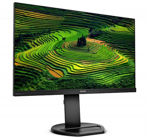 Монитор 23.8 PHILIPS 241B8QJEB/00 Black с поворотом экрана (IPS, 1920x1080, 5 ms, 178°/178°, 250 cd/m, 50M:1, +DVI, +HDMI 1.4, +DisplayPort 1.2, +4xUSB (2xUSB 3.0), +MM)