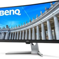 Монитор BenQ 9H.LGJLA.TSE 35 BenQ EX3501R Grey (VA, изогнутый, LED, 3440x1440, 4 ms, 178°/178°, 300 cd/m, 20M:1, +2xHDMI, +DisplayPort, +2xUSB, +USB-Type C, +регулировка по высоте)