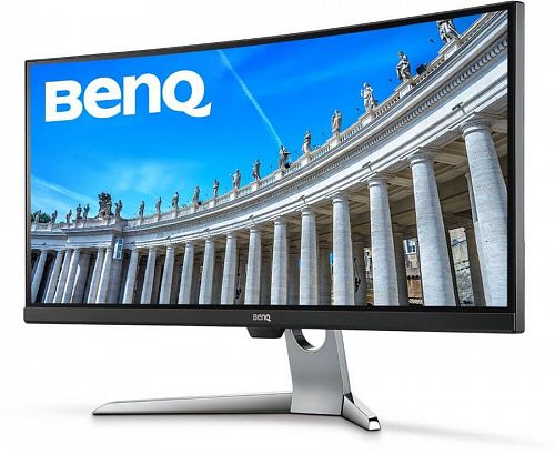 Монитор BenQ 9H.LGJLA.TSE 35 BenQ EX3501R Grey (VA, изогнутый, LED, 3440x1440, 4 ms, 178°/178°, 300 cd/m, 20M:1, +2xHDMI, +DisplayPort, +2xUSB, +USB-Type C, +регулировка по высоте)