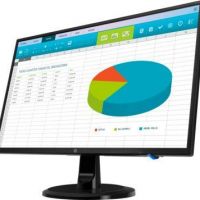 Монитор HP N246v 23,8 1920*1080,60 Гц IPS 5 мс,10000000:1, 250 кд/м2,  178°/178°, DVI-D (HDCP), HDMI, VGA (D-Sub) (3NS59AA)