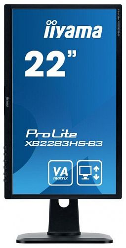 Монитор ЖК IIYAMA ProLite XB2283HS-B3 21.5, черный