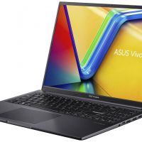 Ноутбук Asus VivoBook 16 M1605YA-MB341 Ryzen 7 5825U 16Gb SSD512Gb AMD Radeon 16 IPS WUXGA (1920x1200) noOS black WiFi BT Cam (90NB10R1-M00FM0)