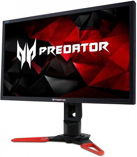 Монитор Acer UM.FX1EE.001 24 Predator XB241Hbmipr Black (LED, Wide, 1920x1080, 144Hz, 1ms, 170°/160°, 350 cd/m, 100`000`000:1, +DP, +HDMI,  +MM, +Pivot)