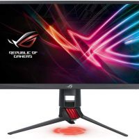 Монитор ASUS 90LM03Z0-B01A70 23.8 ASUS ROG STRIX XG248Q Black (LED, Wide, 1920x1080, 1ms, 170°/160°, 400 cd/m, 100,000,000:1, +DP, +2xНDMI, +MM, +3xUSB, )