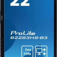 Монитор ЖК IIYAMA ProLite B2283HS-B3 21.5, черный